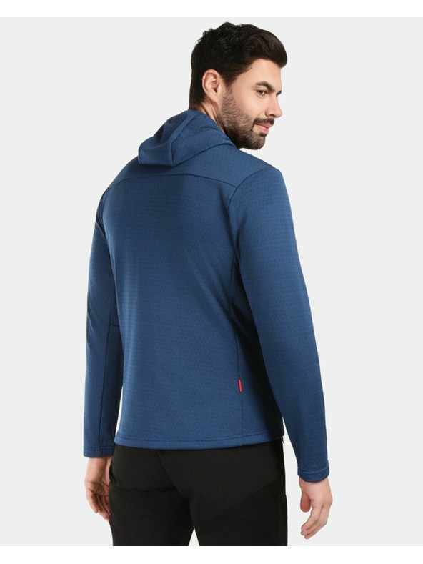 Kilpi Pánska fleecová mikina Kilpi SEVELEN-M Tmavmodrá