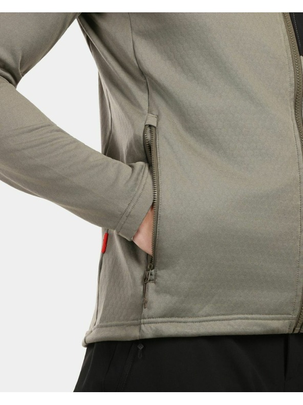 Kilpi Pánska fleecová mikina Kilpi SEVELEN-M Zelená