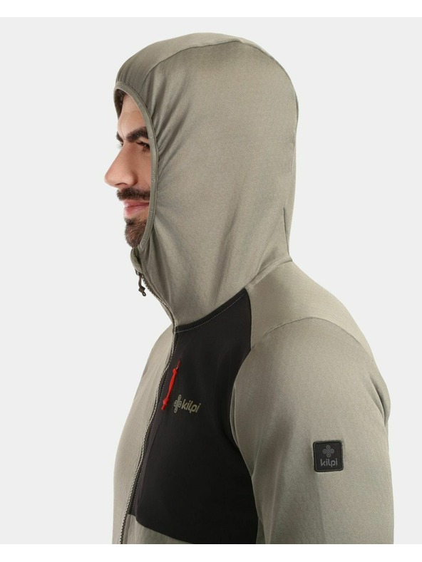 Kilpi Pánska fleecová mikina Kilpi SEVELEN-M Zelená