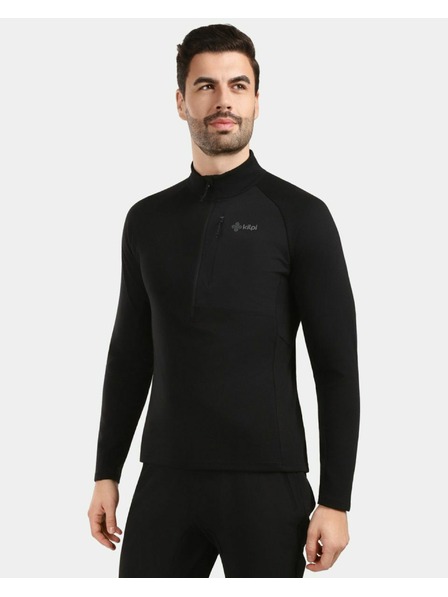 Kilpi Pánska športová mikina Kilpi MONTALE-M Čierna