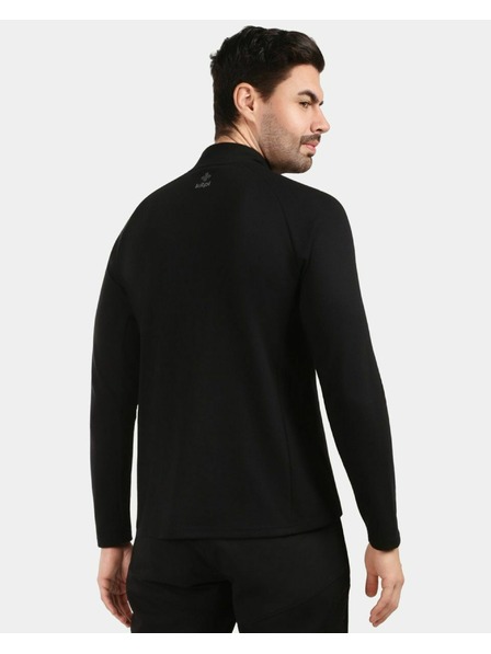 Kilpi Pánska športová mikina Kilpi MONTALE-M Čierna