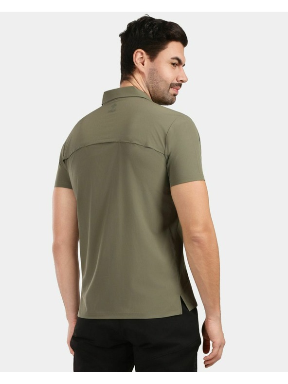 Kilpi Pánska outdoorová košeľa Kilpi BOMBAY-M Zelená