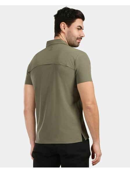 Kilpi Pánska outdoorová košeľa Kilpi BOMBAY-M Zelená