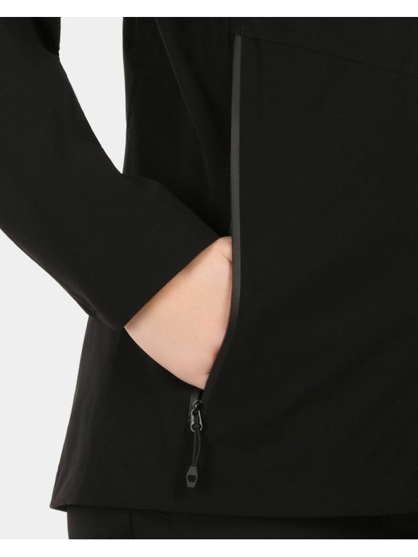 Kilpi Dámska nepremokavá bunda Kilpi HURRICANE-W Čierna