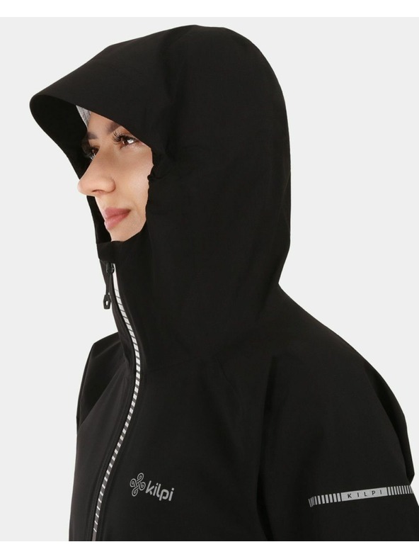 Kilpi Dámska nepremokavá bunda Kilpi HURRICANE-W Čierna