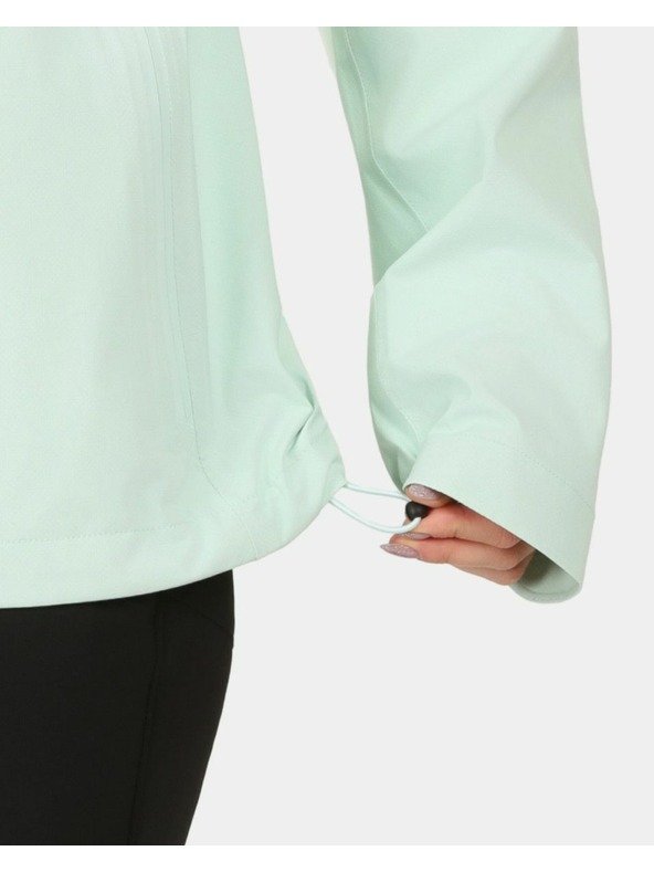 Kilpi Dámska nepremokavá bunda Kilpi HURRICANE-W Mentolová