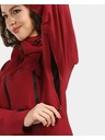 Kilpi Dámsky outdoorový kabát Kilpi AYRA-W Tmavo červená