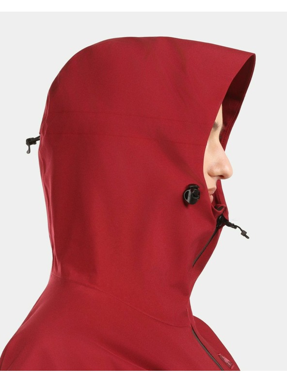 Kilpi Dámsky outdoorový kabát Kilpi AYRA-W Tmavo červená