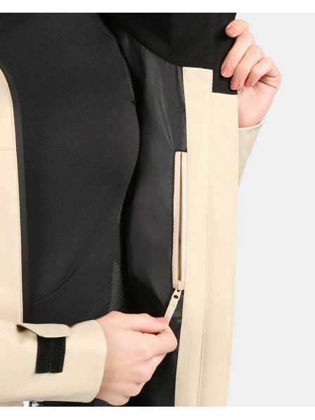 Kilpi Dámsky outdoorový kabát Kilpi AYRA-W Béžová