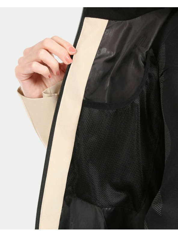 Kilpi Dámsky outdoorový kabát Kilpi AYRA-W Béžová