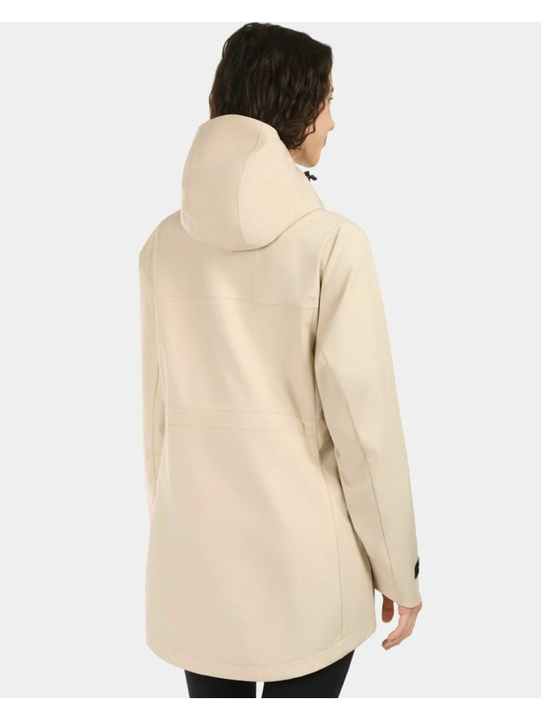 Kilpi Dámsky outdoorový kabát Kilpi AYRA-W Béžová