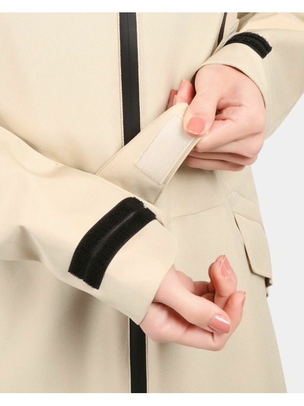 Kilpi Dámsky outdoorový kabát Kilpi AYRA-W Béžová