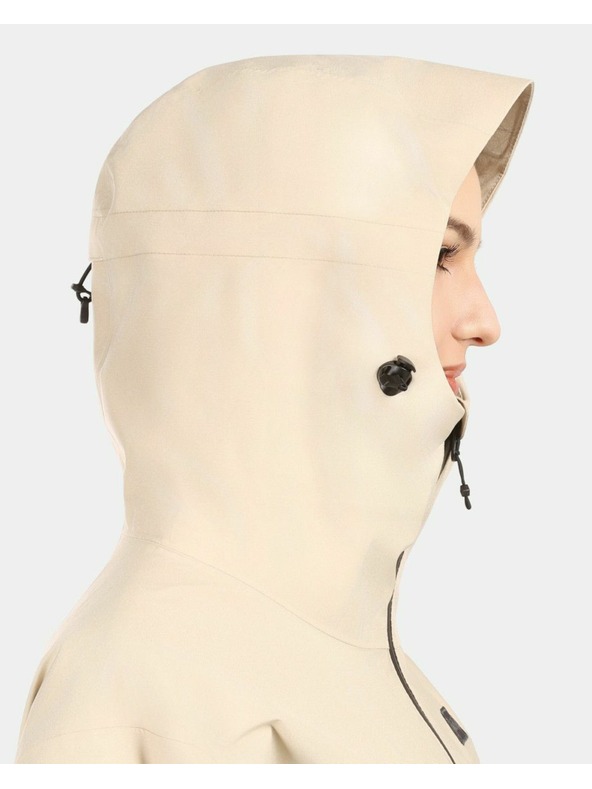 Kilpi Dámsky outdoorový kabát Kilpi AYRA-W Béžová