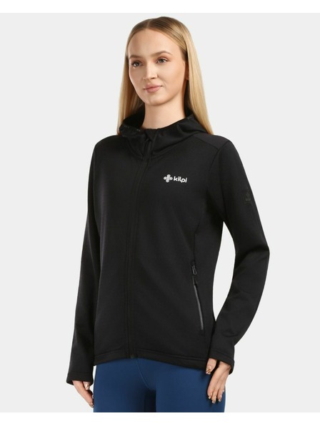 Kilpi Dámska funkčná mikina Kilpi SEVELEN-W Čierna
