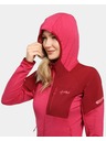 Kilpi Dámska funkčná mikina s kapucňou Kilpi MEMPHIS-W Ružová