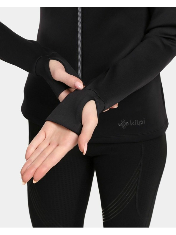 Kilpi Dámska športová mikina Kilpi LAJEN-W Čierna