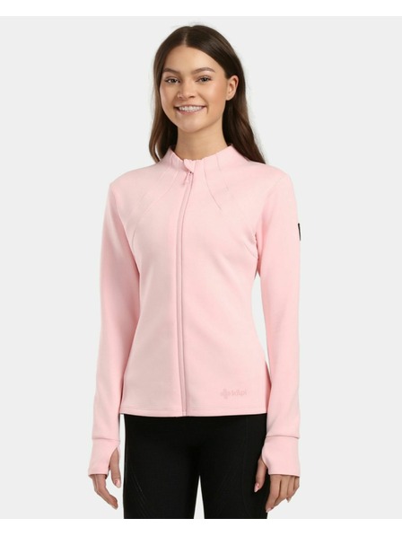 Kilpi Dámska športová mikina Kilpi LAJEN-W Svetlo ružová
