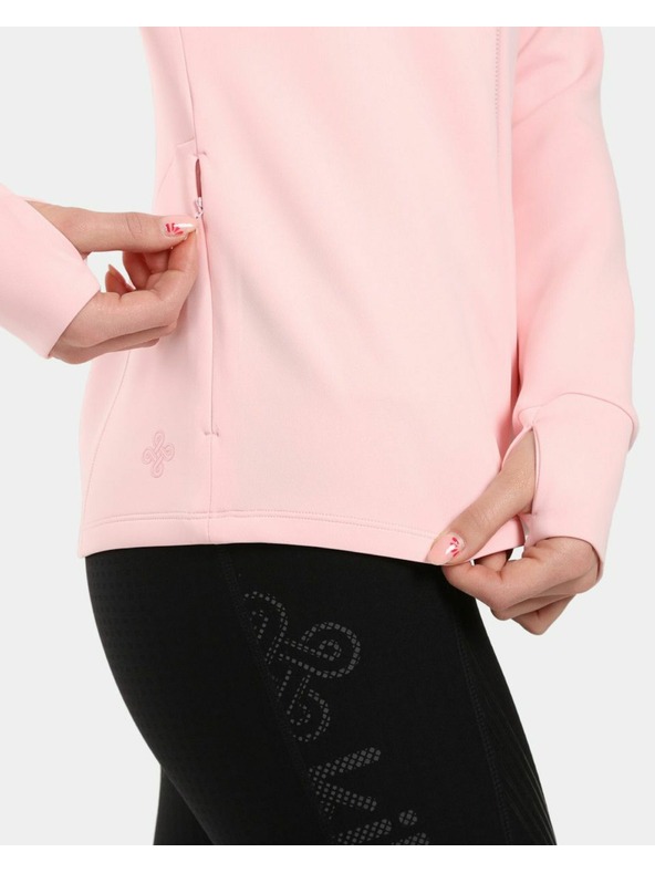 Kilpi Dámska športová mikina Kilpi LAJEN-W Svetlo ružová