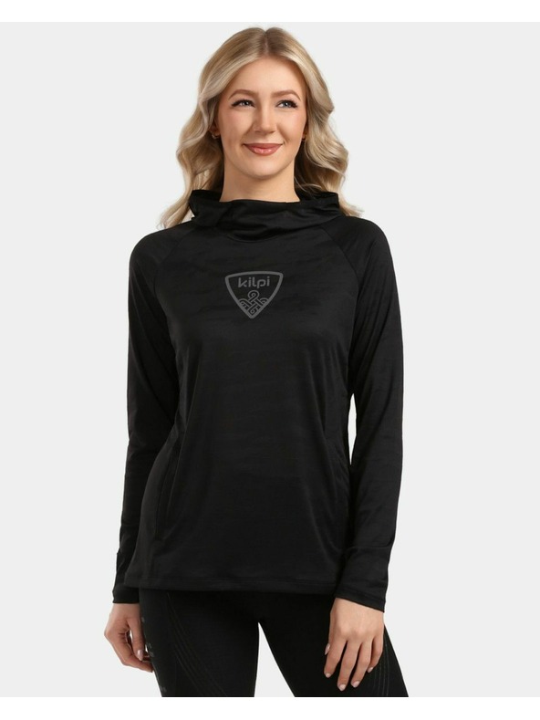 Kilpi Dámska fitness mikina Kilpi AILEEN-W Čierna