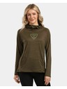 Kilpi Dámska fitness mikina Kilpi AILEEN-W Khaki