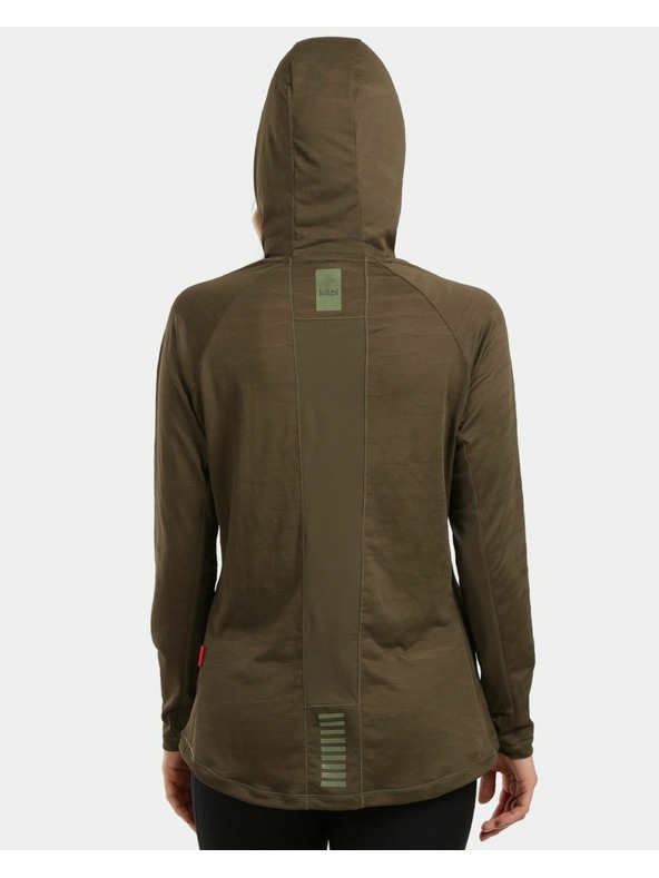 Kilpi Dámska fitness mikina Kilpi AILEEN-W Khaki