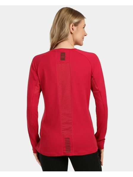 Kilpi Dámske funkčné tričko s dlhým rukávom Kilpi SPOLETO-W Ružová