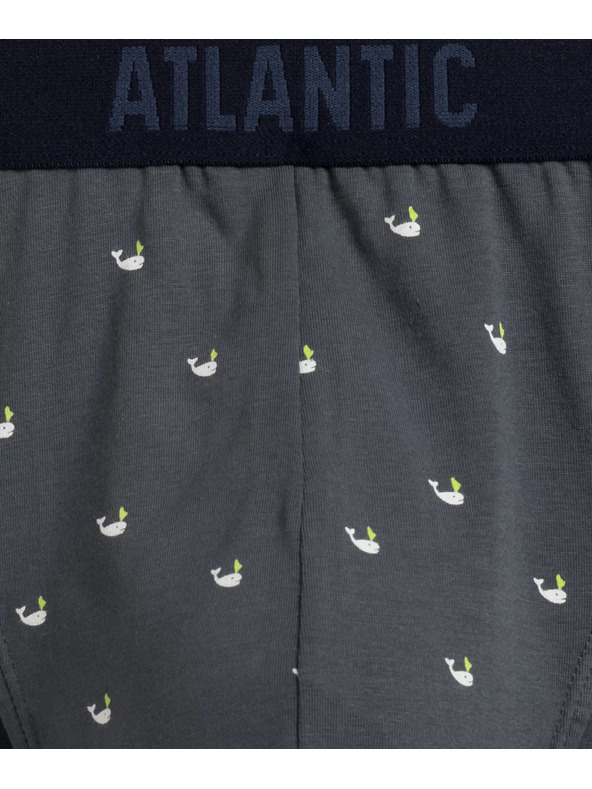 Atlantic Pánske športové slipy ATLANTIC 3Pack - viacfarebné Veľkosť: