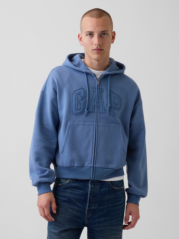 GAP Oversize mikina s logom VintageSoft GAP