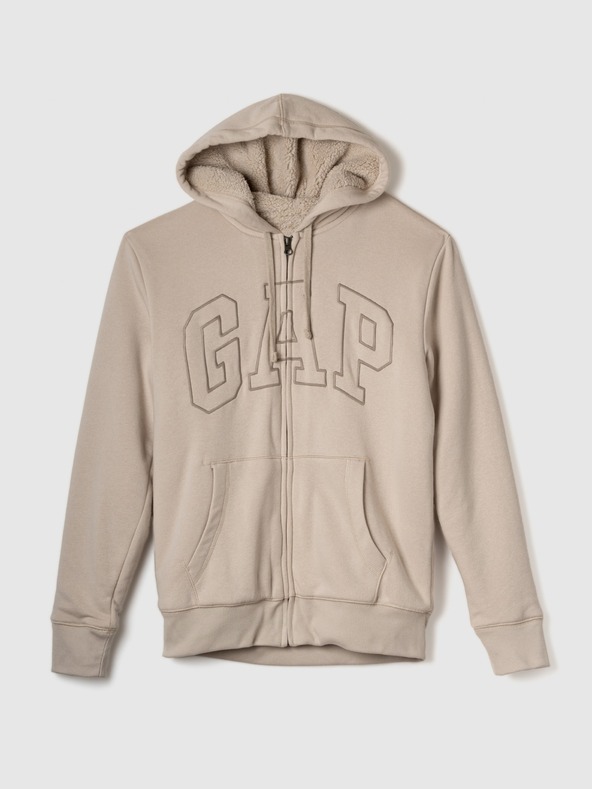 GAP Zateplená mikina s logom GAP