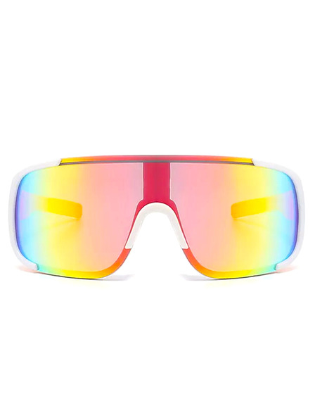 VEYREY Oranžové pánske športové slnečné okuliare VeyRey Abihu