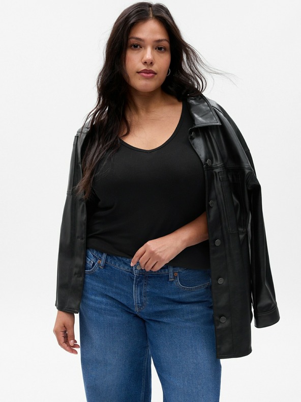 GAP Športové tričko GapFit Mini Rib GAP