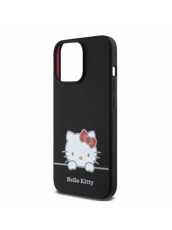Hello Kitty Hello Kitty Liquid Silicone Daydreaming Logo Zadný Kryt pre iPhone 13 Pro Black