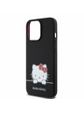 Hello Kitty Hello Kitty Liquid Silicone Daydreaming Logo Zadný Kryt pre iPhone 13 Pro Black