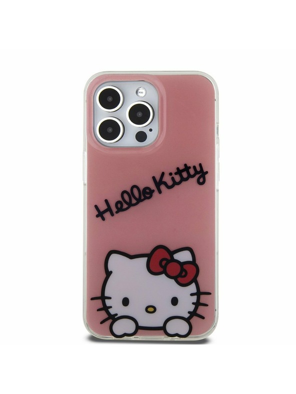 Hello Kitty Hello Kitty IML Daydreaming Logo Zadný Kryt pre iPhone 13 Pro Pink