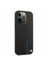 BMW BMW PU Triangles Tricolor Line Zadný Kryt pre iPhone 13 Pro Max Black