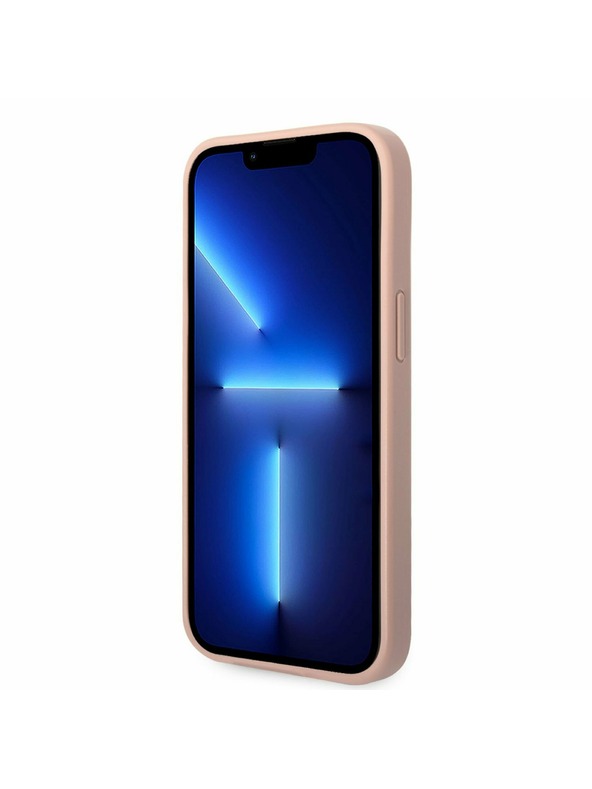 Guess Guess PU Leather Saffiano Zadný Kryt pre iPhone 14 Plus Pink