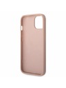 Guess Guess PU Leather Saffiano Zadný Kryt pre iPhone 14 Plus Pink