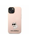 Karl Lagerfeld Karl Lagerfeld Liquid Silicone Choupette NFT Zadný Kryt pre iPhone 14 Plus Pink