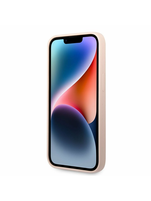 Karl Lagerfeld Karl Lagerfeld Liquid Silicone Choupette NFT Zadný Kryt pre iPhone 14 Plus Pink