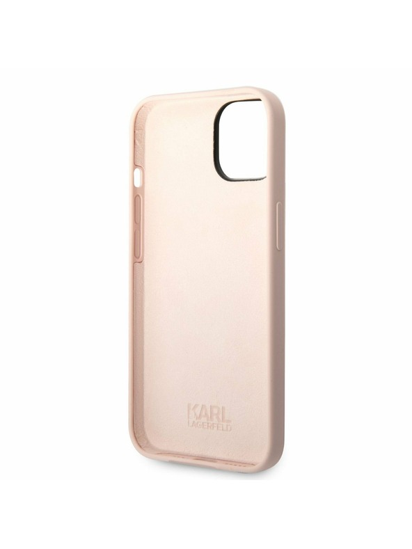 Karl Lagerfeld Karl Lagerfeld Liquid Silicone Choupette NFT Zadný Kryt pre iPhone 14 Plus Pink