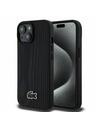 Lacoste Lacoste Iconic Petit Pique Woven Logo Magsafe Zadný Kryt pre iPhone 15 Black