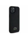 Lacoste Lacoste Iconic Petit Pique Woven Logo Magsafe Zadný Kryt pre iPhone 15 Black