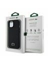 Lacoste Lacoste Iconic Petit Pique Woven Logo Magsafe Zadný Kryt pre iPhone 15 Black