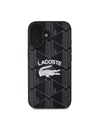 Lacoste Lacoste Blend Monogram MagSafe Zadný Kryt pre iPhone 16 Black
