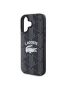 Lacoste Lacoste Blend Monogram MagSafe Zadný Kryt pre iPhone 16 Black