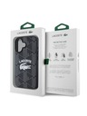 Lacoste Lacoste Blend Monogram MagSafe Zadný Kryt pre iPhone 16 Black