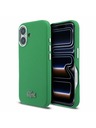 Lacoste Lacoste PVC Iconic Petit Pique Metal Logo MagSafe Zadný Kryt pre iPhone 16 Estragon Green