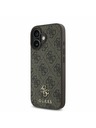 Guess Guess PU 4G Small Metal Logo MagSafe Zadný Kryt pre iPhone 16 Plus Brown