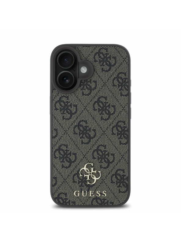 Guess Guess PU 4G Small Metal Logo MagSafe Zadný Kryt pre iPhone 16 Plus Brown