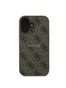 Guess Guess PU 4G Classic Logo MagSafe Zadný Kryt pre iPhone 16 Plus Brown